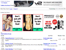 Tablet Screenshot of celebritysexstories.net